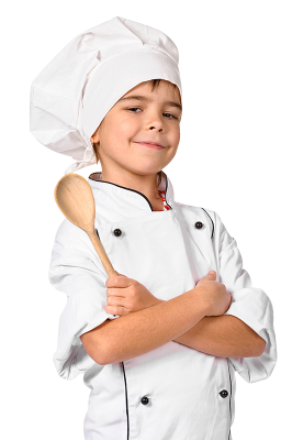 Picture of a boy-chef